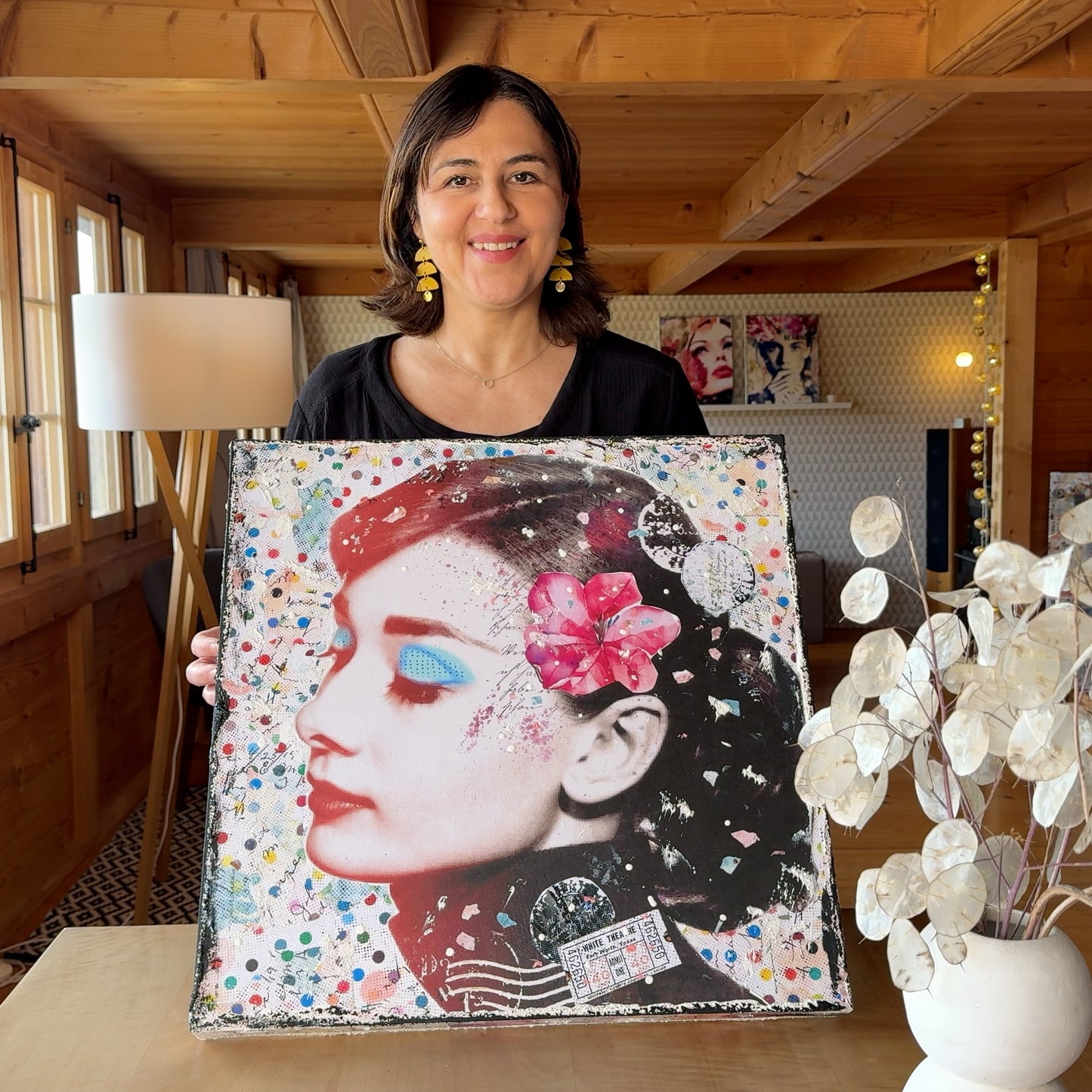 Audrey Hepburn Tutorial inkl. Prints