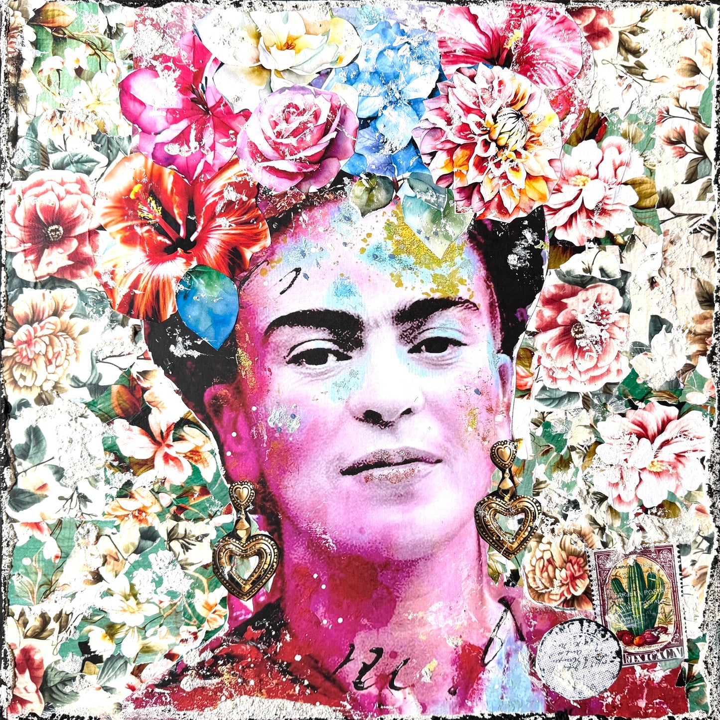 Prints für Frida Kahlo Collage
