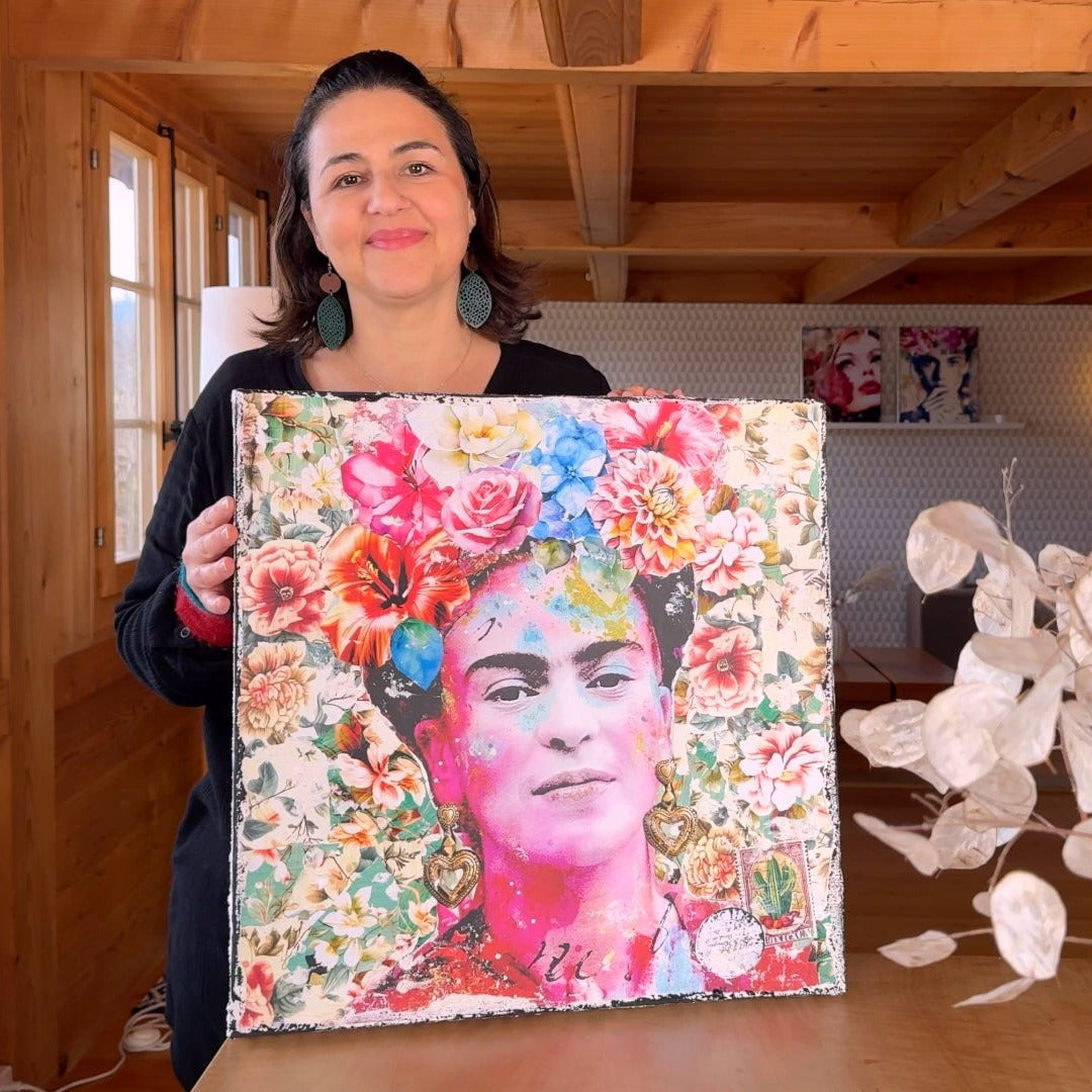 Frida Kahlo Tutorial inkl. Prints