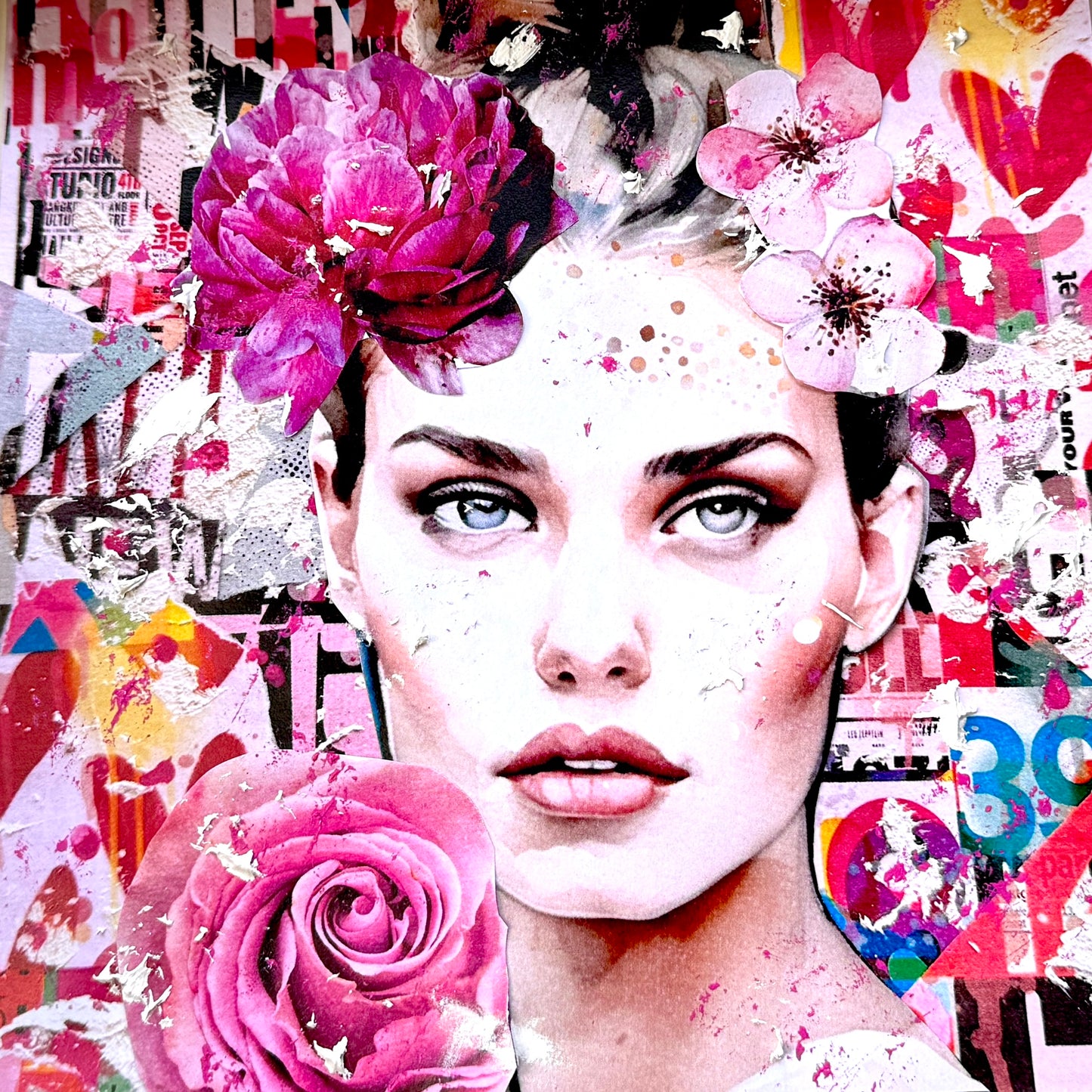 Prints für 2 Beautiful Ladies Collage