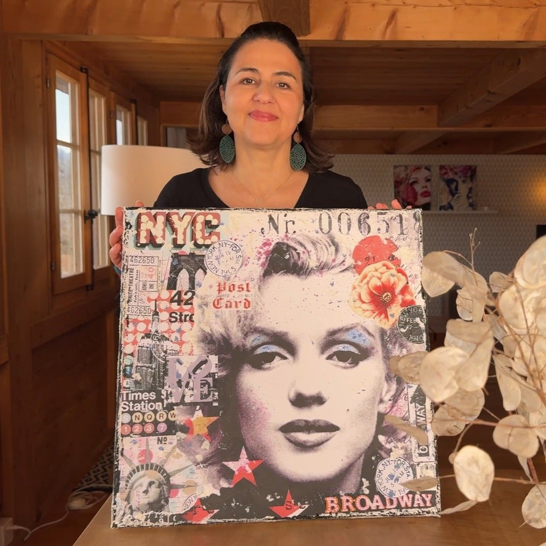 Marilyn Monroe Tutorial inkl. Prints